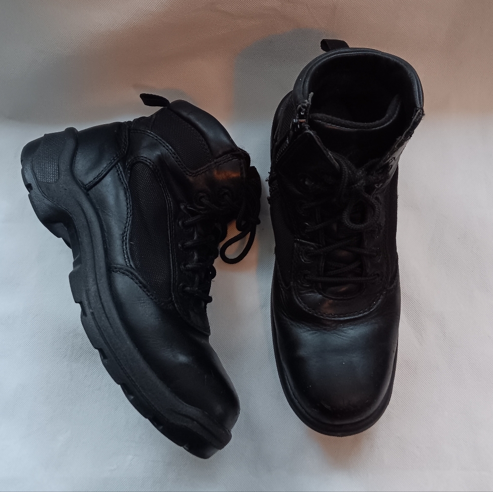 Worx By Red Wing Mens 9M Boots 5266 Electrum 6” Safety Toe Black Leather